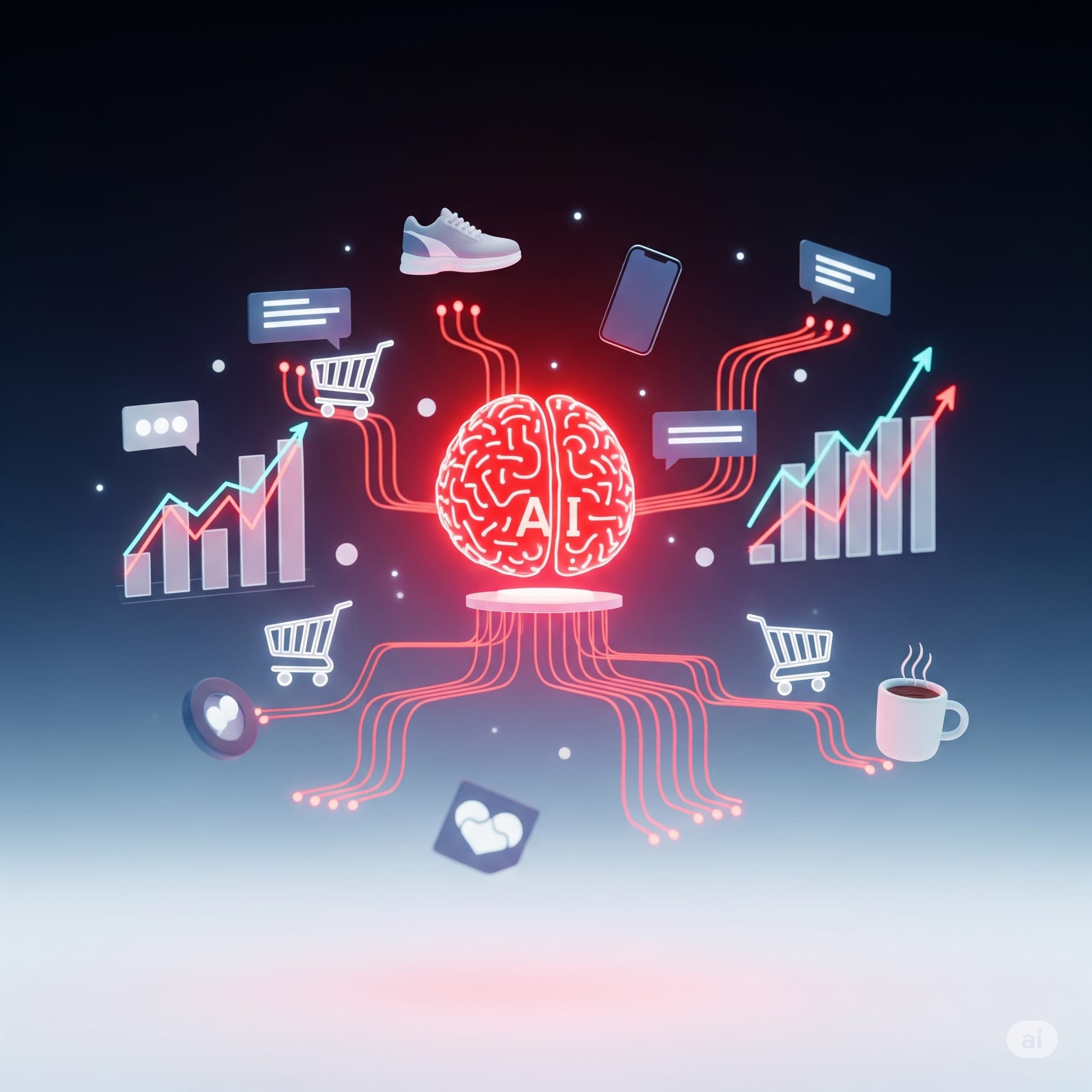 Visualisasi data AI untuk marketing e-commerce